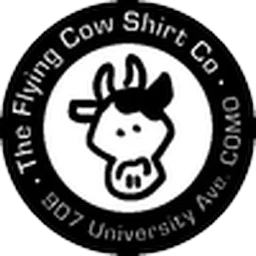The Flying Cow Shirt Company logo