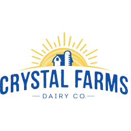 Crystal Farms Dairy Co. logo