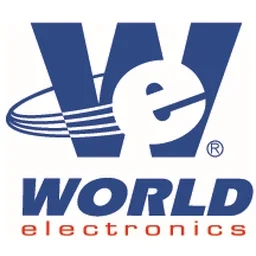 WORLD electronics logo