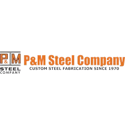 P&M Steel Company logo