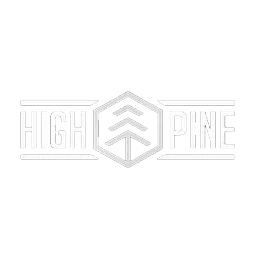 HIGH PINE CUSTOM APPAREL logo