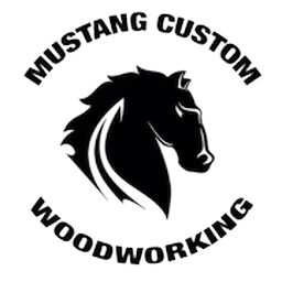Mustang Custom Woodworking logo