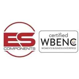 E S Components logo