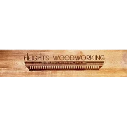 Heights Woodworking logo